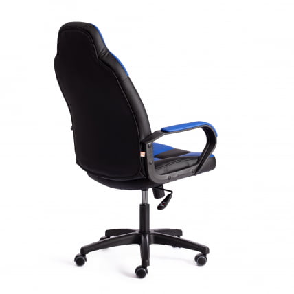 Кресло НЕО 2 (22) экокожа Черный/синий 36-6/36-39 / NEO_2