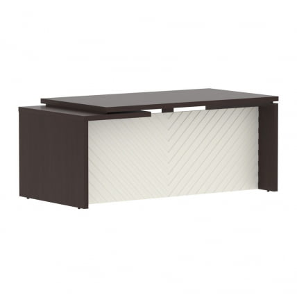 Стол руководителя правый Торр ЛУКС ТЛCТ 189 Р Венге Магия Латте / Torr LUX TLCT R_0