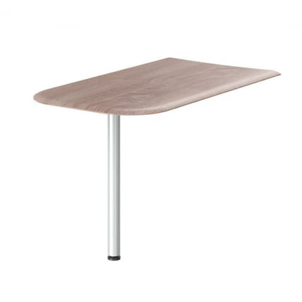 Приставка для стола руководителя ВБ 127 Дуб сонома / WB_0