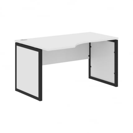 Стол письменный левый КСТЕН-КП КСКПCЕТ 149 Л Белый Антрацит / XTEN-QP XQPCET L_0