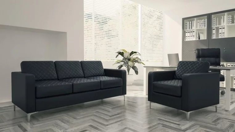 Диван трехместный Актив (3Д) ЕУРОЛИНЕ-9100 / EUROLINE-9100_3