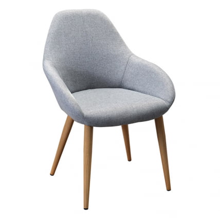 Кресло Кент Сканди Грей Натур / Kent_0