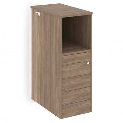 Тумба с подсветкой 5 ящиков ТИП-ОН завершающая, правая ОНИКС О.Р-ТВ-5ТИП.С(Р) Дуб Аризона / TIP-ON ONIX O.R-TV-5TIP.S(R)_0