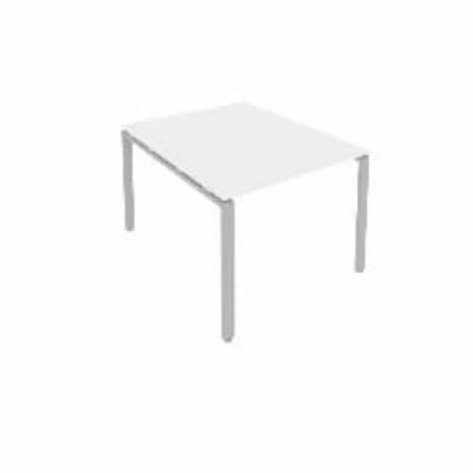 Переговорный стол (1 столешница) Метал Сйстем Б.ПРГ-1.1 Белый/Серый / Metal System_0