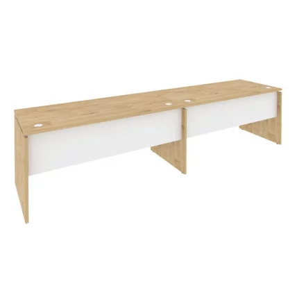 Рабочая станция ОНИКС О.РС-2.4.7 Тиквуд Светлый/Белый / ONIX O.RS-2.4.7_0