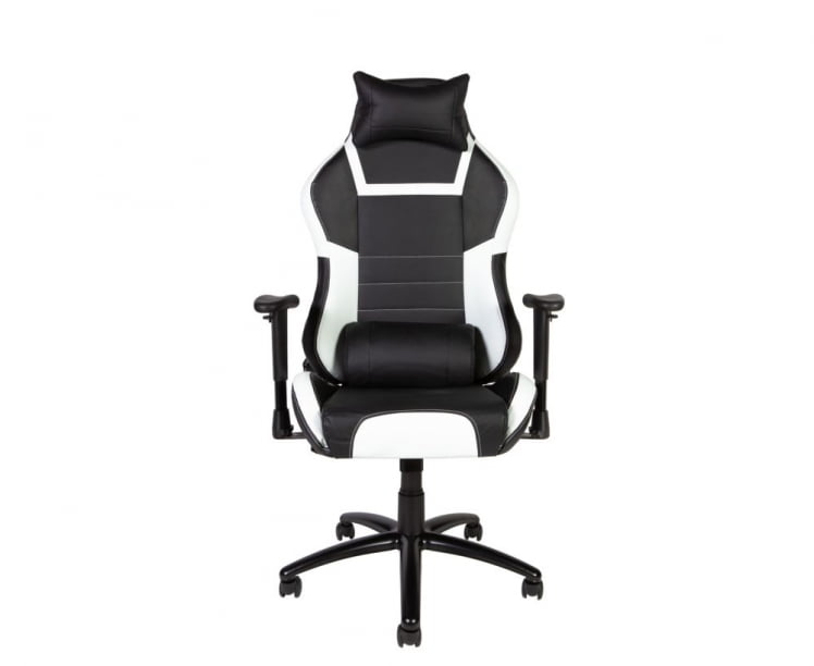 Игровое кресло Лотус ПРО РФ-9117Б Черный/Белый / Lotus PRO RF-9117B_1