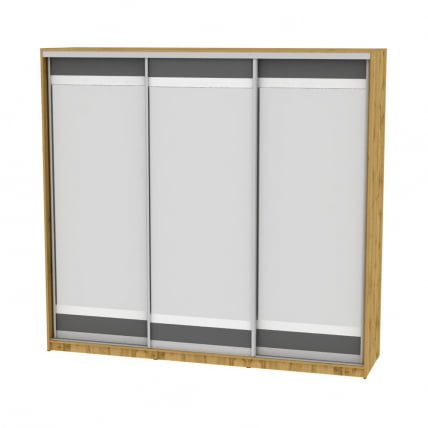 Шкаф-купе Б-230х235х60-2(ДВ-Графит-Д10Д10Д10) / B-230х235х60-2(ДВ-Графит-D10D10D10)_0