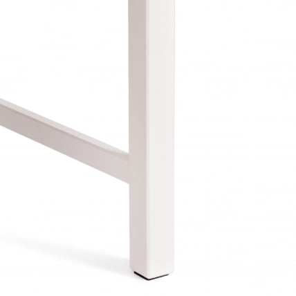 Обеденный комплект Соната (стол + 4 стула) / Соната дининг сет массив сосны, стол: 120х75х73см стул :41х50х95см, антик/белый / Sonata dining set_4