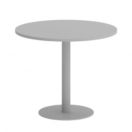 Стол журнальный круглый ХОМЕ ОФФИCЕ ВР.СП-5-90.1 Серый/Серый металл / HOME OFFICE VR.SP-5-90.1_0