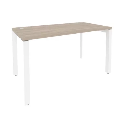 Стол рабочий на П-образном м/к ОНИКС О.МП-СП-3.7 Дуб Аттик/Белый / ONIX O.MP-SP-3.7_0