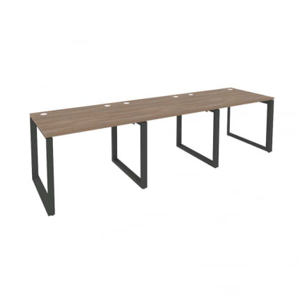 Рабочая станция на О-образном м/к ОНИКС О.МО-РС-3.1.8 Дуб Аризона/Антрацит / ONIX O.MO-RS-3.1.8_0