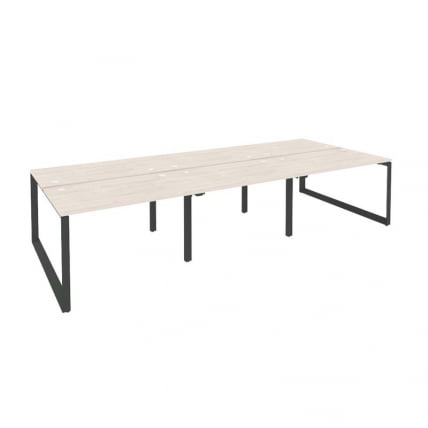 Рабочая станция на О-образном м/к ОНИКС О.МО-Д.РС-6.2.7 Денвер Светлый/Антрацит / ONIX O.MO-D.RS-6.2.7_0