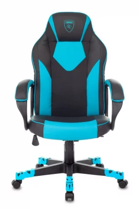 Геймерское кресло Зомбие ГАМЕ 17 Черный-синий / Zombie GAME_1