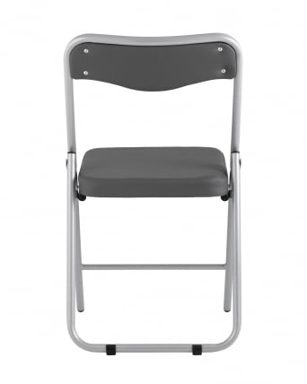 Складной стул Джонни силвер экокожа Серый / silver_4