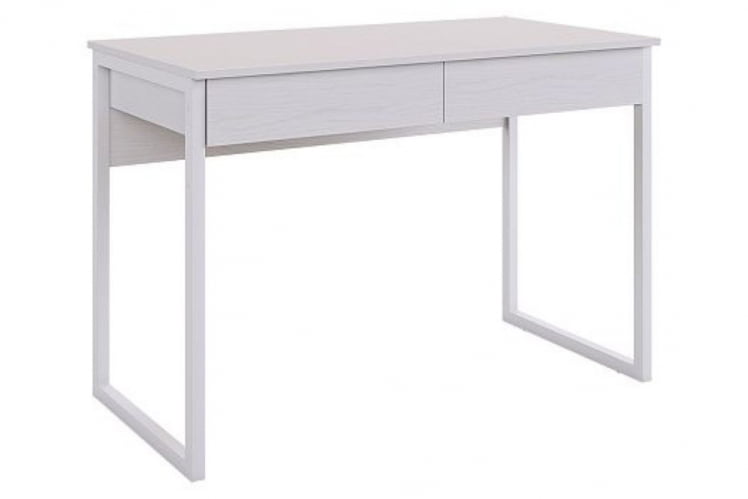 Стол Юниор СМУ-01 белое дерево/белый муар / SMU-01_0