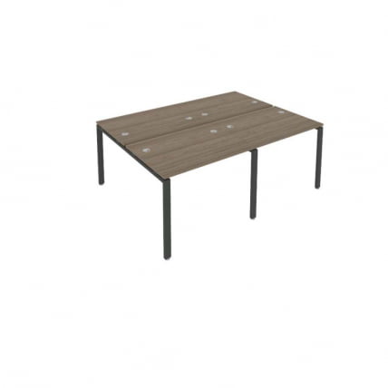 Рабочая станция на 4 раб.места Метал Сйстем БП.СМ-4.1 Вяз/Антрацит / Metal System_0