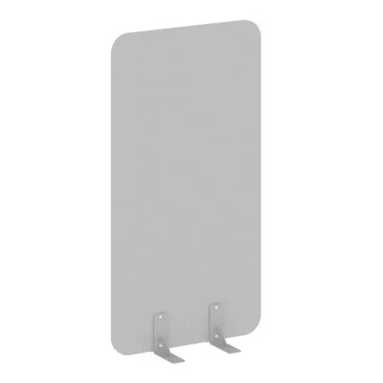 Перегородки на металлических опорах на фетровых подпятниках Р-лине ДП.Ф-80-150 Серый / R-line DP.F-80-150_0