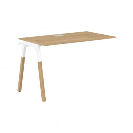 Рабочая станция Форта ФИСТ 1167 Дуб Гамильтон Белый премиум / Forta FIST_0