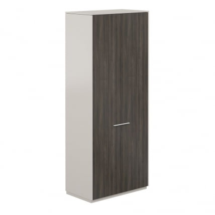 Шкаф высокий Атлас НЗ-0361.ГС.БТ Серый камень Бренсон Трюфель / Atlas NZ-0361.GS.BT_0