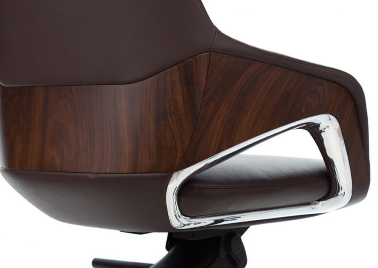 Кресло руководителя Бюрократ _ДЭО-2 Коричневый / _DAO-2_4