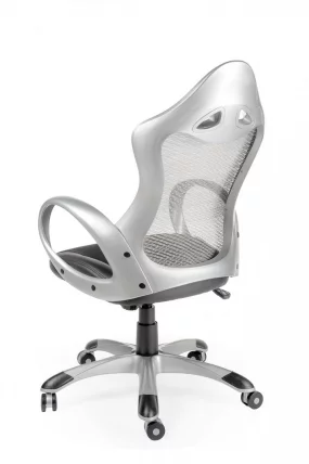 Кресло офисное Тесла CКС0398Х01 Грей силвер / CX0398H01 Grey silver_3