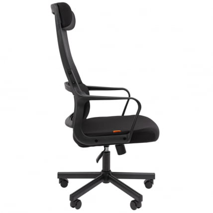 Кресло руководителя Чаирман 590 ткань/сетка Черный / Chairman_3