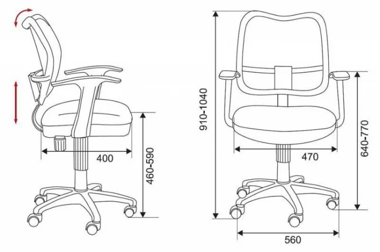 Кресло офисное Бюрократ CХ-В797/СД/ТВ-18 / CH-W797/SD/TW-18_3