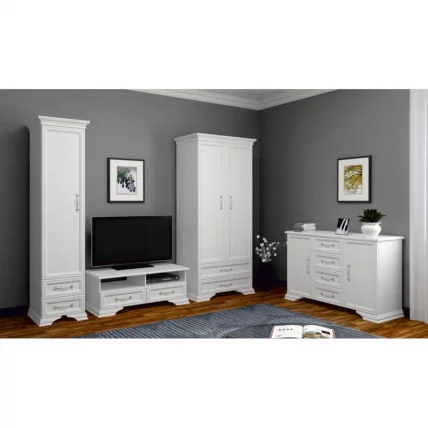 Тумба под ТВ Грация 1070 Белый_1