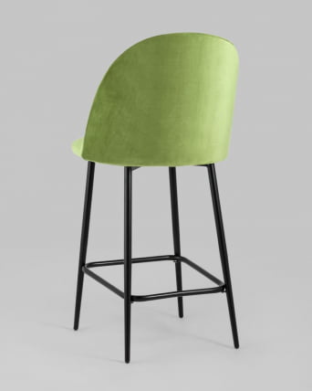 Стул полубарный Марсель ПЛ велюр Травяной_5