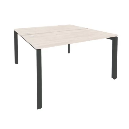 Рабочая станция на П-образном м/к ОНИКС О.МП-Д.РС-2.3.7 Денвер Светлый/Антрацит / ONIX O.MP-D.RS-2.3.7_0