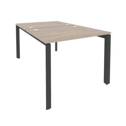 Рабочая станция на П-образном м/к ОНИКС О.МП-Д.РС-2.1.8 Дуб Аттик/Антрацит / ONIX O.MP-D.RS-2.1.8_0