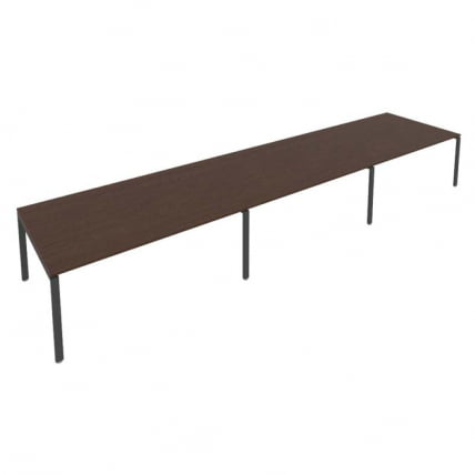 Переговорный стол (3 столешницы) Метал Сйстем Б.ПРГ-3.5 Венге/Антрацит / Metal System_0