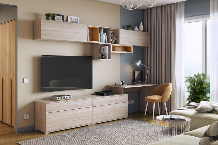 Полка-вкладыш 46 УЛ.46-М горчица / UL.46-M_1