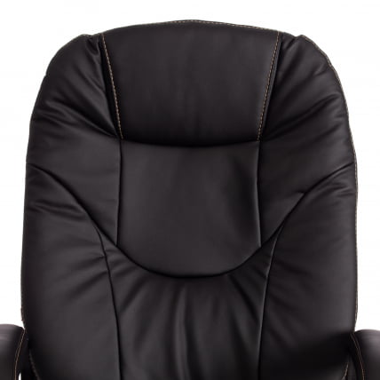 Кресло CОМФОРТ ЛТ (22) кож/зам, черный, 36-6 / COMFORT LT_6