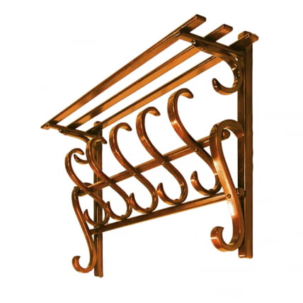 Вешалка настенная В 7Н Средне-коричневый_0