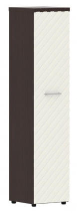 Шкаф колонка с глухой дверью и топом Торр ЛУКС ТЛХC 42.1 Венге Магия Латте / Torr LUX TLHC_0