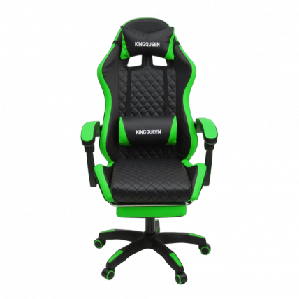 Кресло 892-1 цвет черный/зеленый с массажем 892-1-блаcк-греен-масс / 892-1-black-green-mass_1