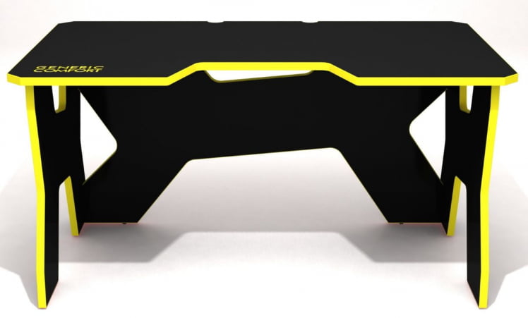 Стол геймерский Генериc Комфорт Гамер2/ДС/НИ Желтый Черный / Generic Comfort Gamer2/DS/NY_2