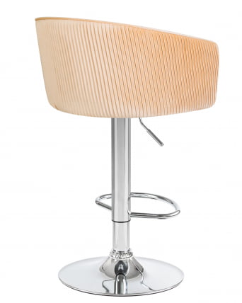 Стул барный ДОБРИН ДЭРCЙ Песочный велюр 1922-3 / DOBRIN DARCY_3
