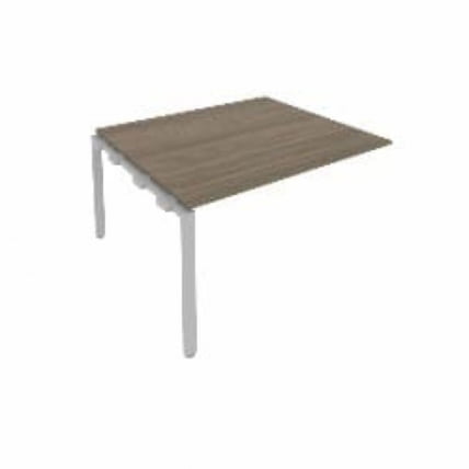Проходной наборный элемент переговорного стола Метал Сйстем Б.ППРГ-3 Вяз/Серый / Metal System_0