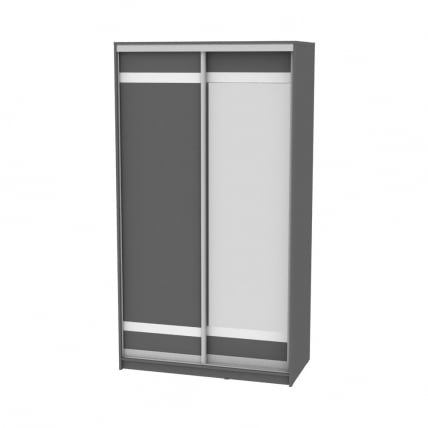 Шкаф-купе Б-230х120х60-3(Графит-Д9Д10) / B-230х120х60-3(Графит-D9D10)_0