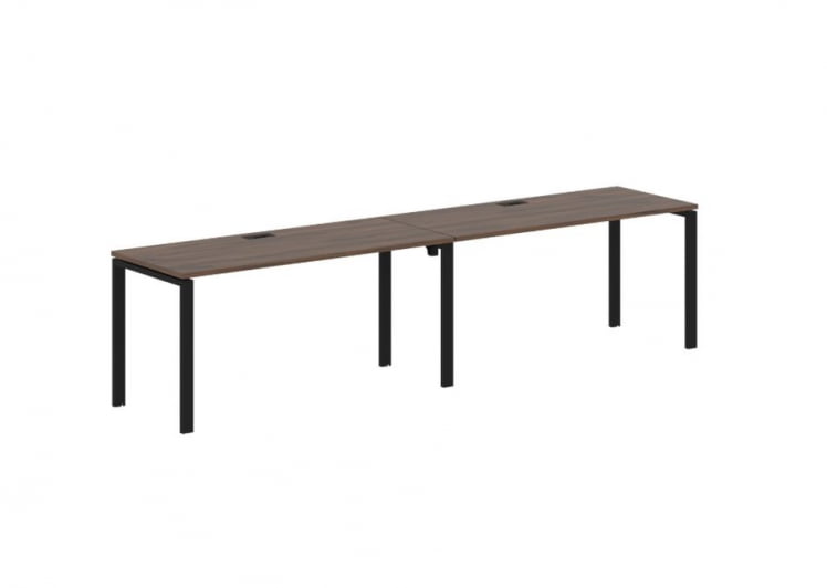 Бенч-система ЕДИС ЕУВСТ 3167 Дуб Денвер темный Черный / EDIS EUWST_0