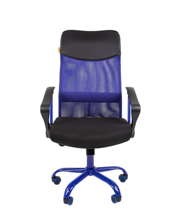 Кресло руководителя CХАИРМАН 610 CМет Синий / CHAIRMAN CMet_1