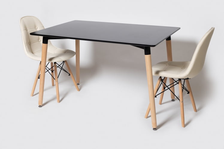 Стол обеденный СТ-005 (ДТ04) Черный / ST-005 (DT04)_0