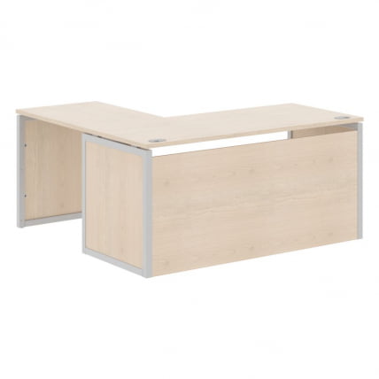 Стол письменный угловой правый КСТЕН-КП КСКПCТ 1615Х Р Бук Тиара Серый / XTEN-QP XQPCT 1615H R_0