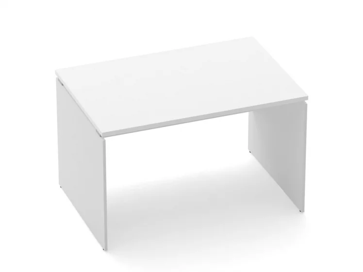 Стол прямой Дека ЛДСП каркас 75.08.12 Белый / Deka_0
