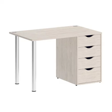 Стол письменный ХОМЕ ОФФИCЕ ВР.СП-3-118.4 Денвер Светлый / HOME OFFICE VR.SP-3-118.4_0
