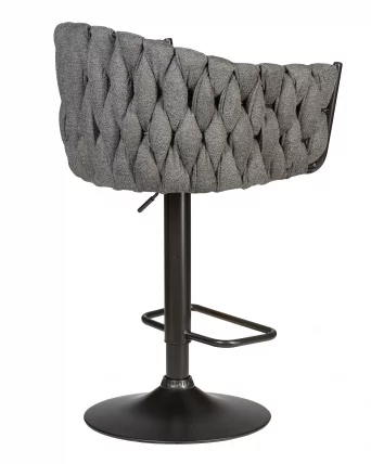 Стул барный ДОБРИН ЛЕОН Графитовая ткань ЛАР-275-21 / DOBRIN LEON LAR-275-21_3