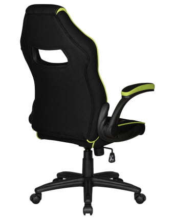 Кресло игровое ДОБРИН РИCК (черно-светло-зеленый) / DOBRIN RICK_3