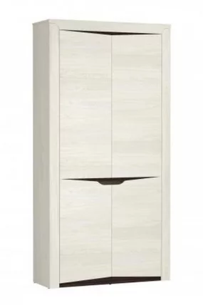 Шкаф комбинированный Лючия 33.15 Ясень Анкор светлый Венге_0